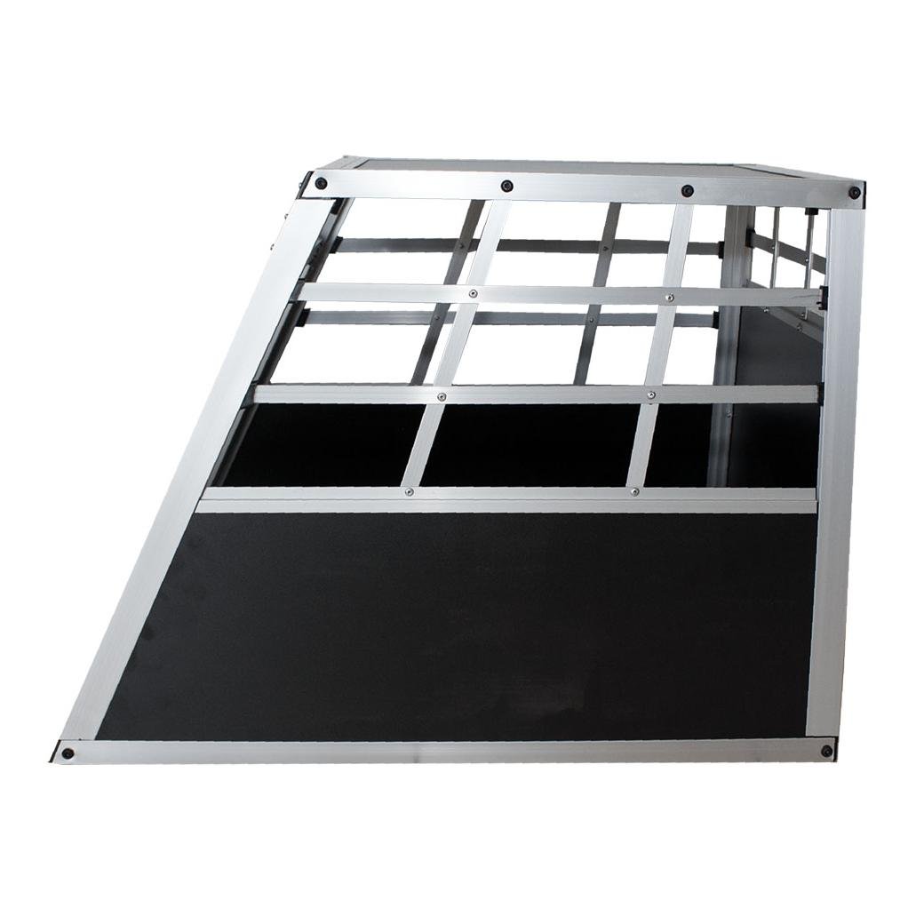 Hundetransportbox aus Aluminium Grösse M