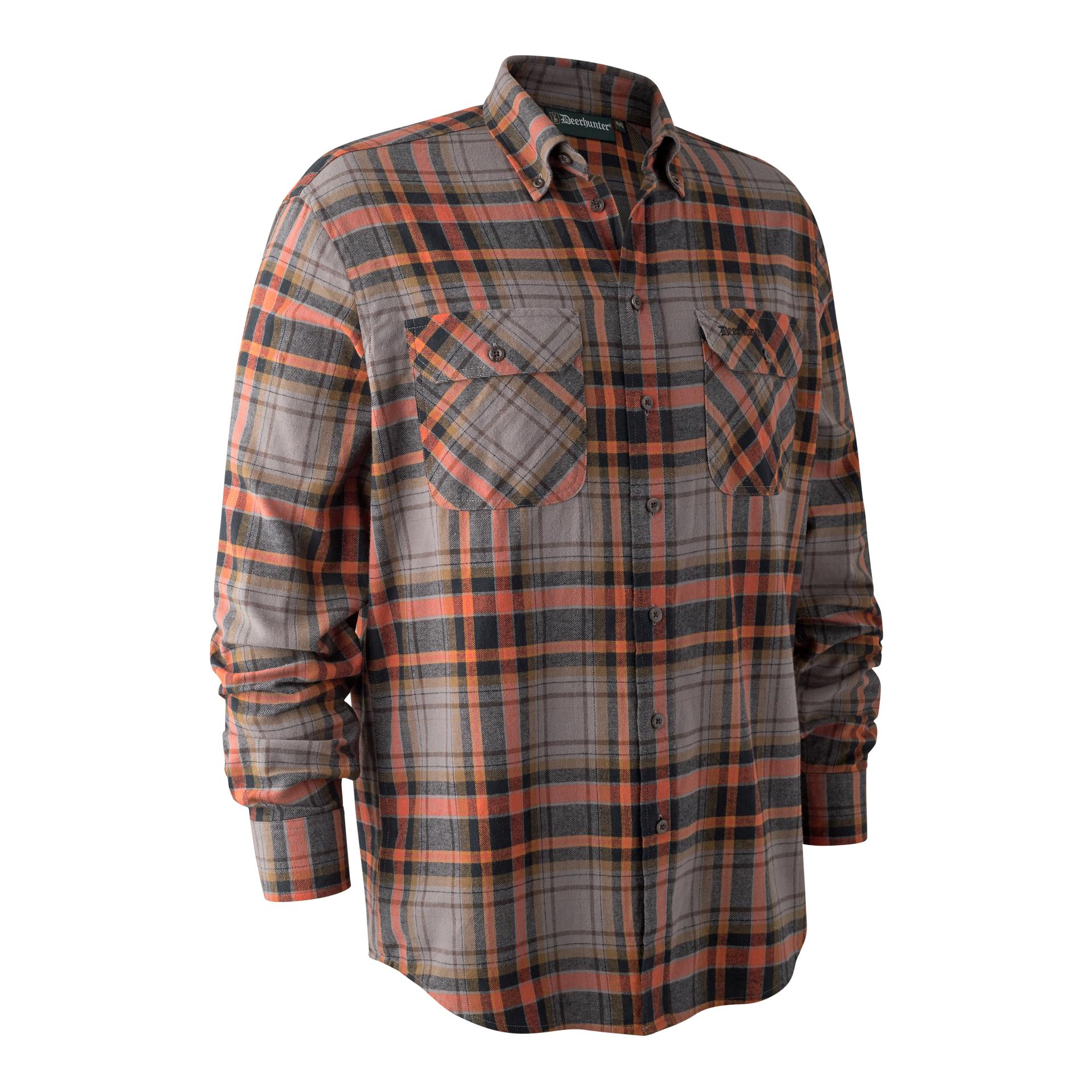 Image of Deerhunter Marvin Hemd - Orange Check bei Hauptner.ch