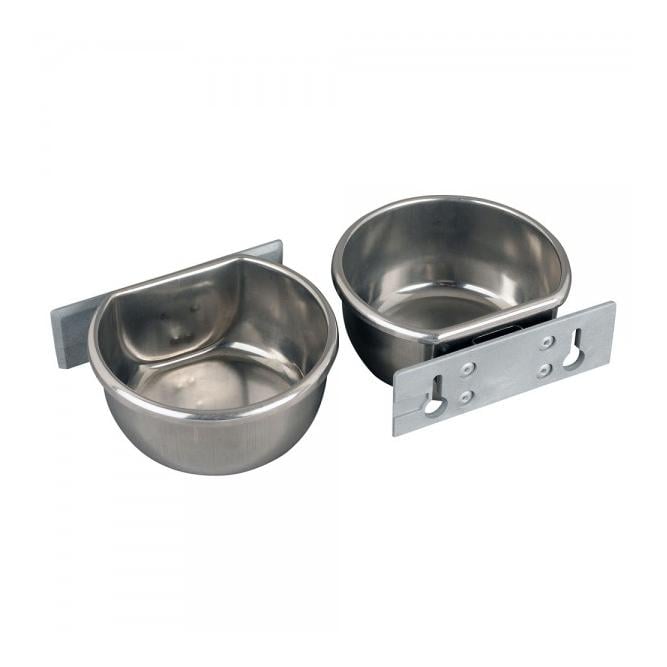 Wandnapf aus Edelstahl mit Nylon Halterung