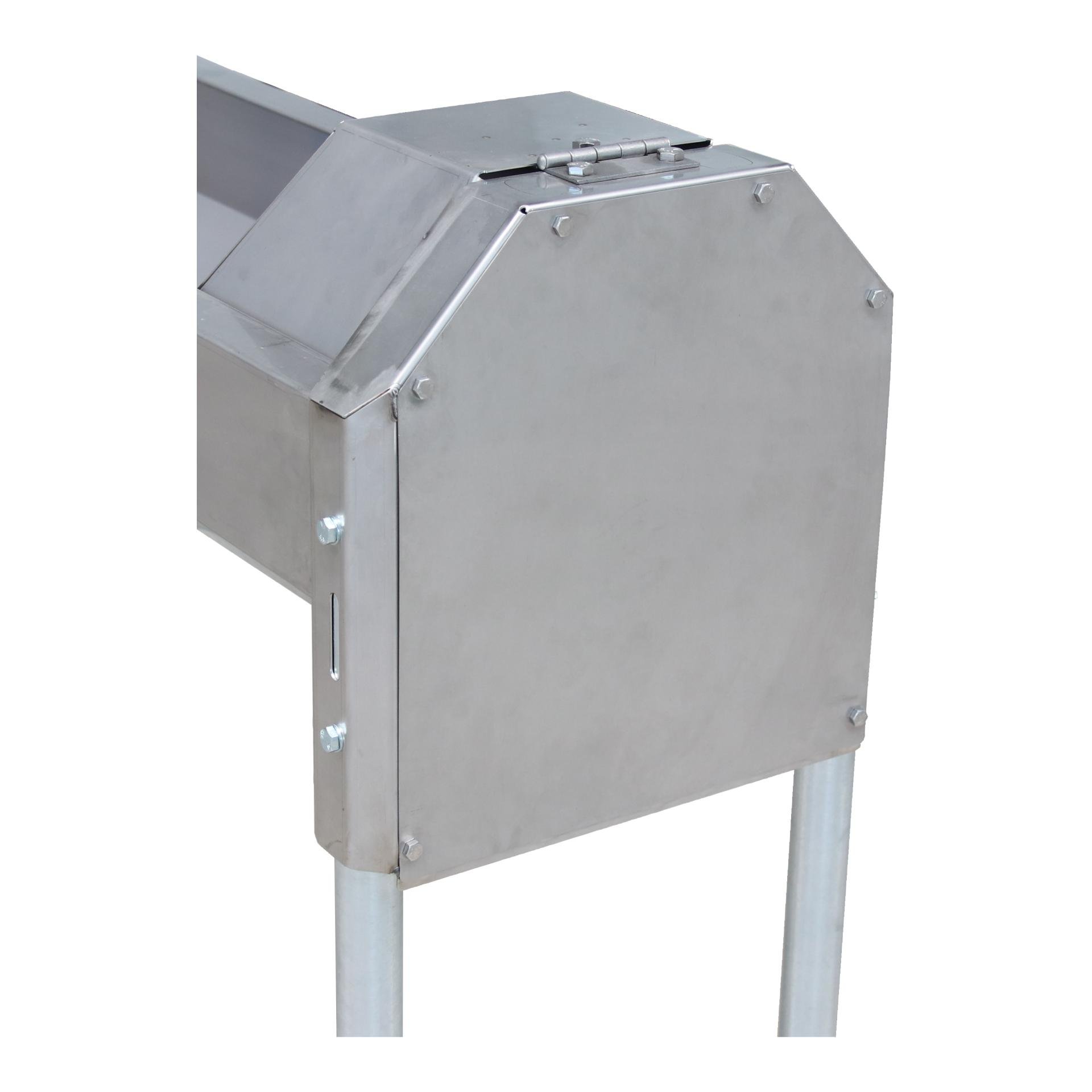 Schutzblech VA für Anschlussleitungen