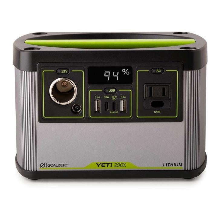 Image of Goal Zero Yeti 200X Solargenerator - Schwarz-Grau - bei Hauptner.ch