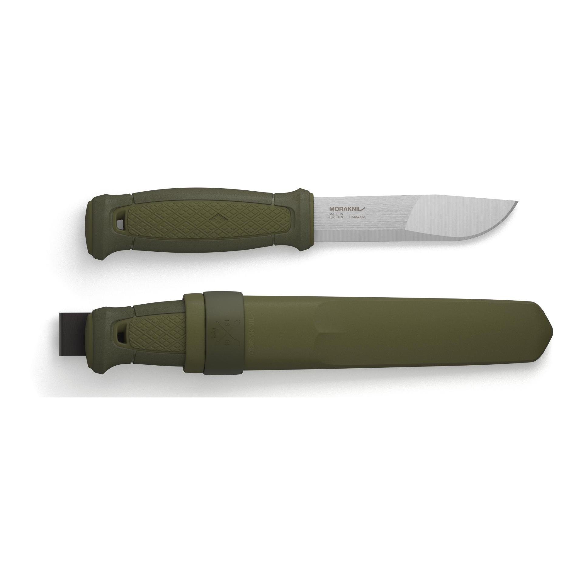 Image of Morakniv Kansbol Messer mit Kunststoffscheide - Oliv - Olive - bei Hauptner.ch