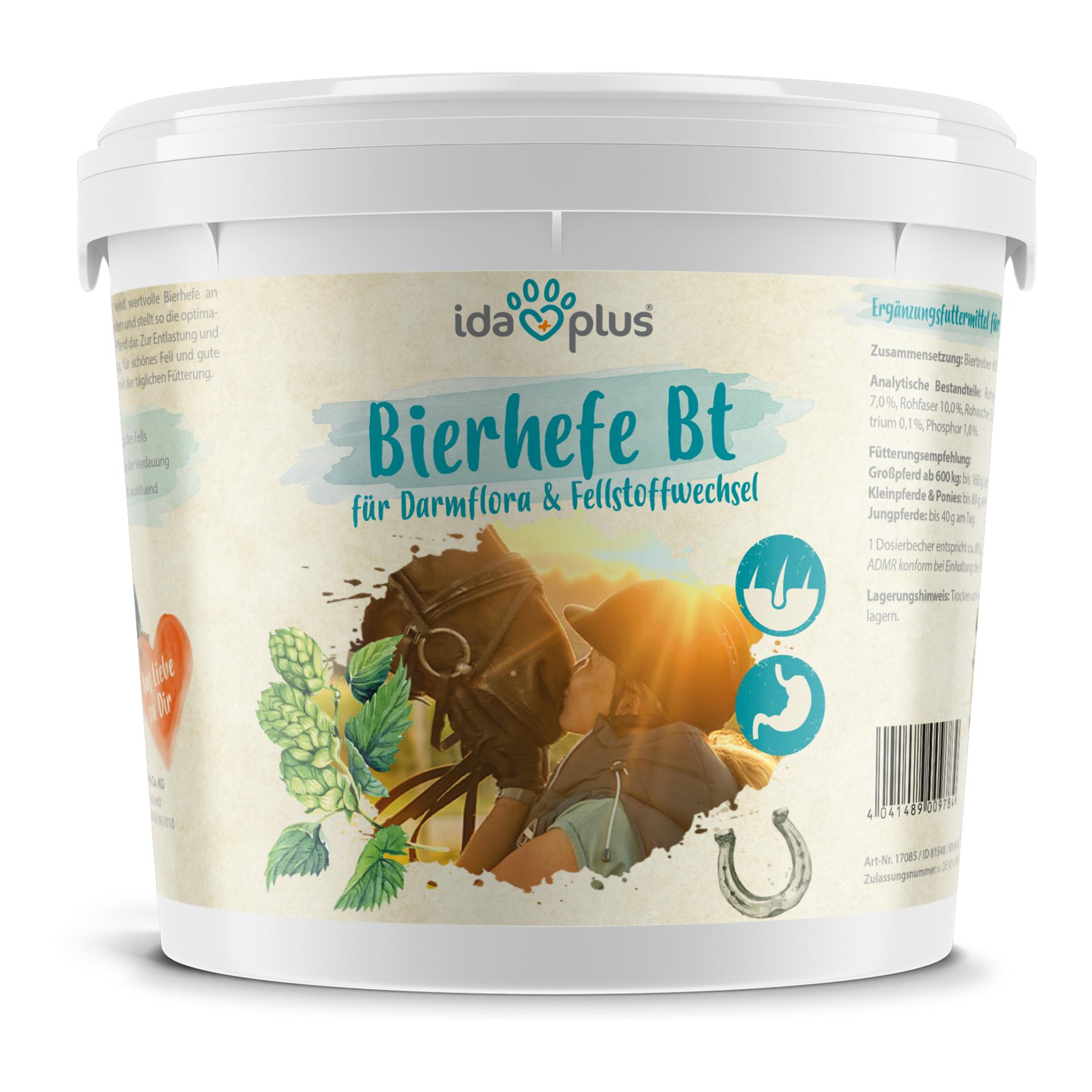 Bierhefe Bt - Futterergänzung für glänzendes Fell & kräftige Haut