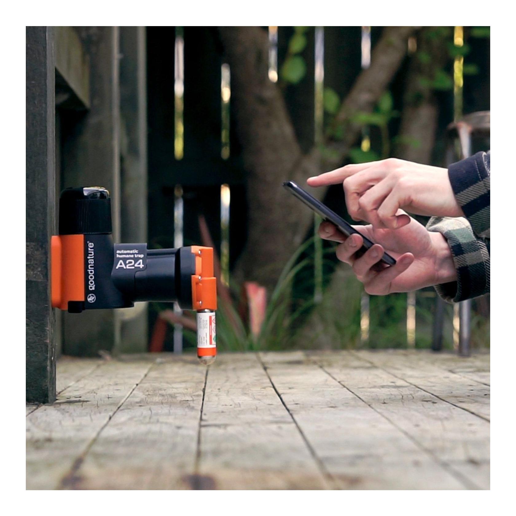 Automatische Ratten- und Mauseschussfalle A24 - Smart Set