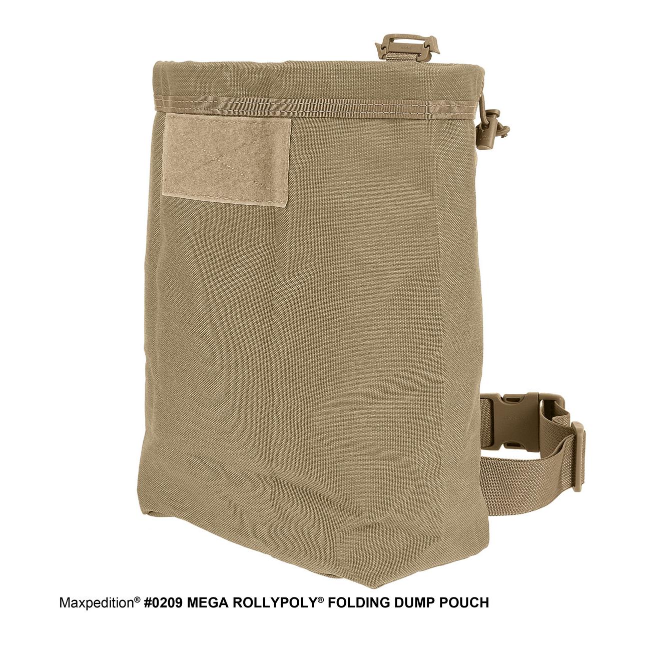 Mega Rollypoly Falttasche - Schwarz