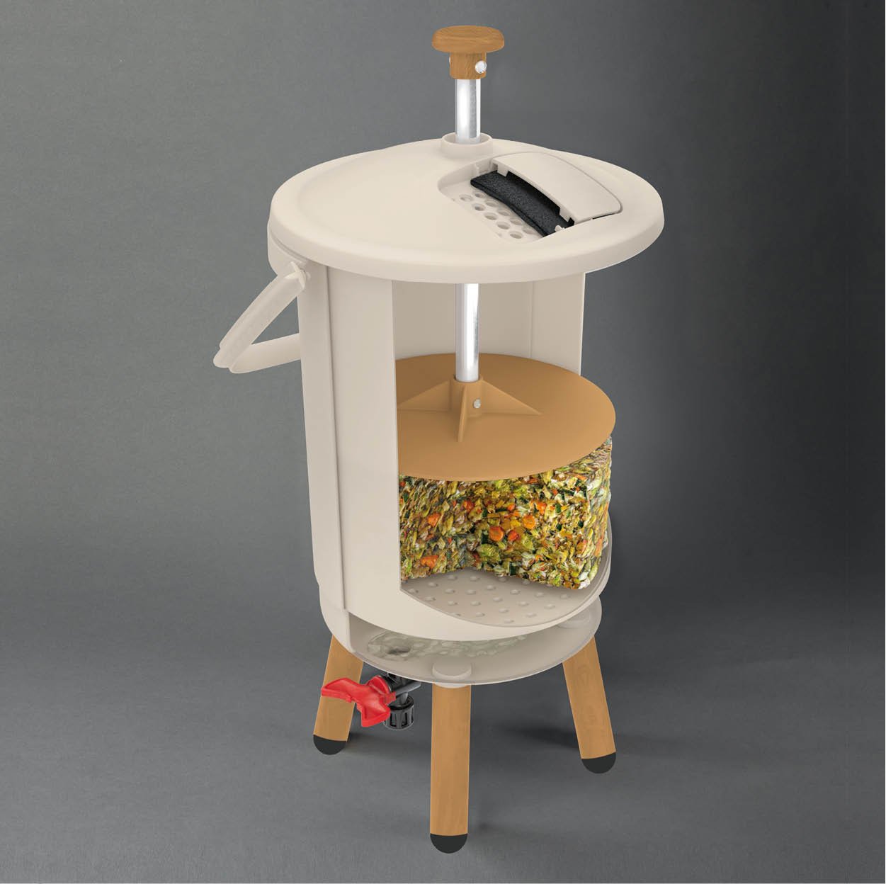 Bokashi Küchenkomposter - Sensei