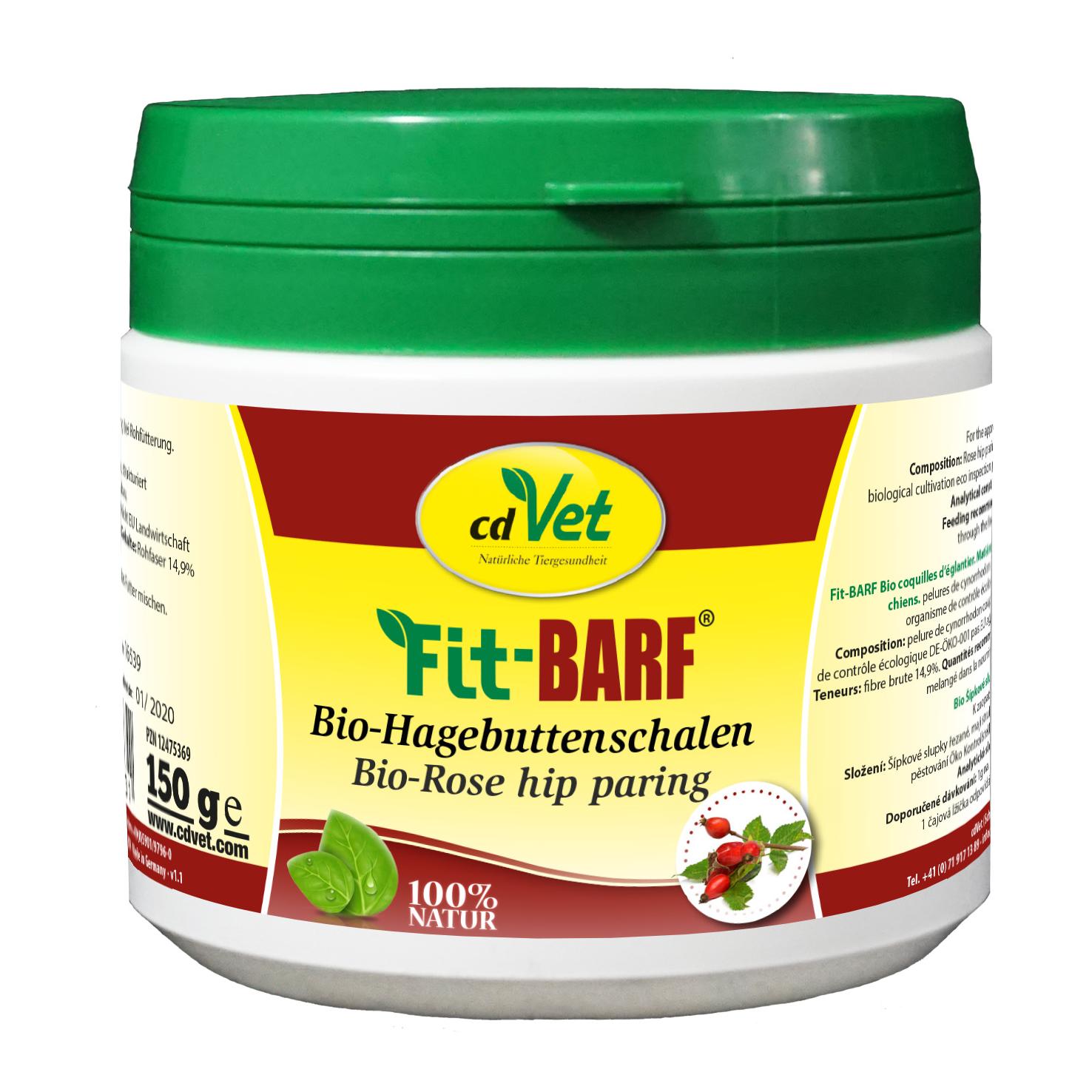 Fit-BARF Bio-Hagebuttenschalen