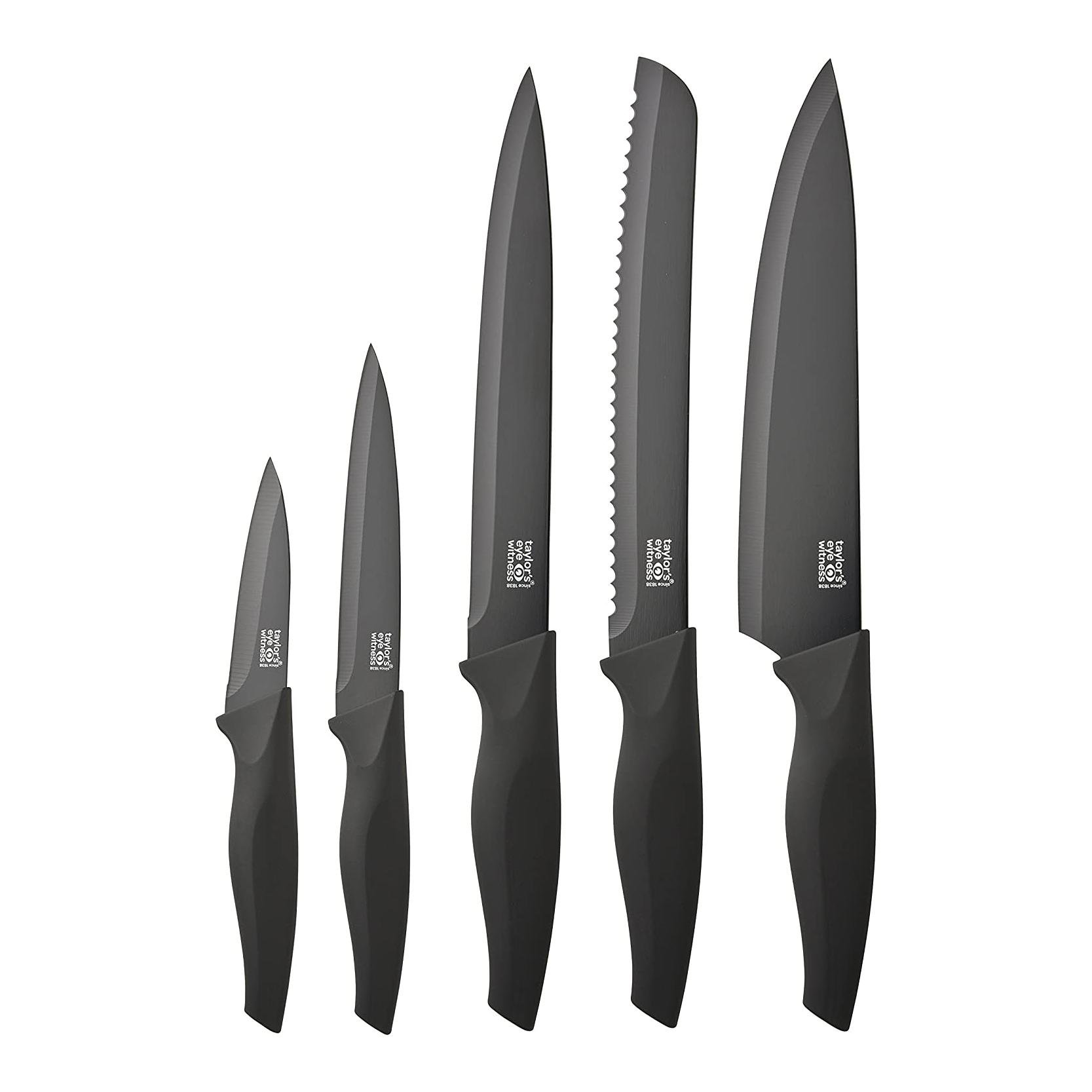 Image of Taylor's Eye Witness Küchenmesser-Set 5-teilig 363600 - Schwarz - bei Hauptner.ch