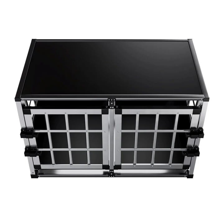 Hauptner Hundetransportbox aus Aluminium Grösse L-X