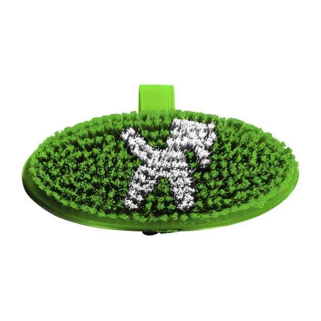 Kinder-Kardätsche Pferdchen - blau