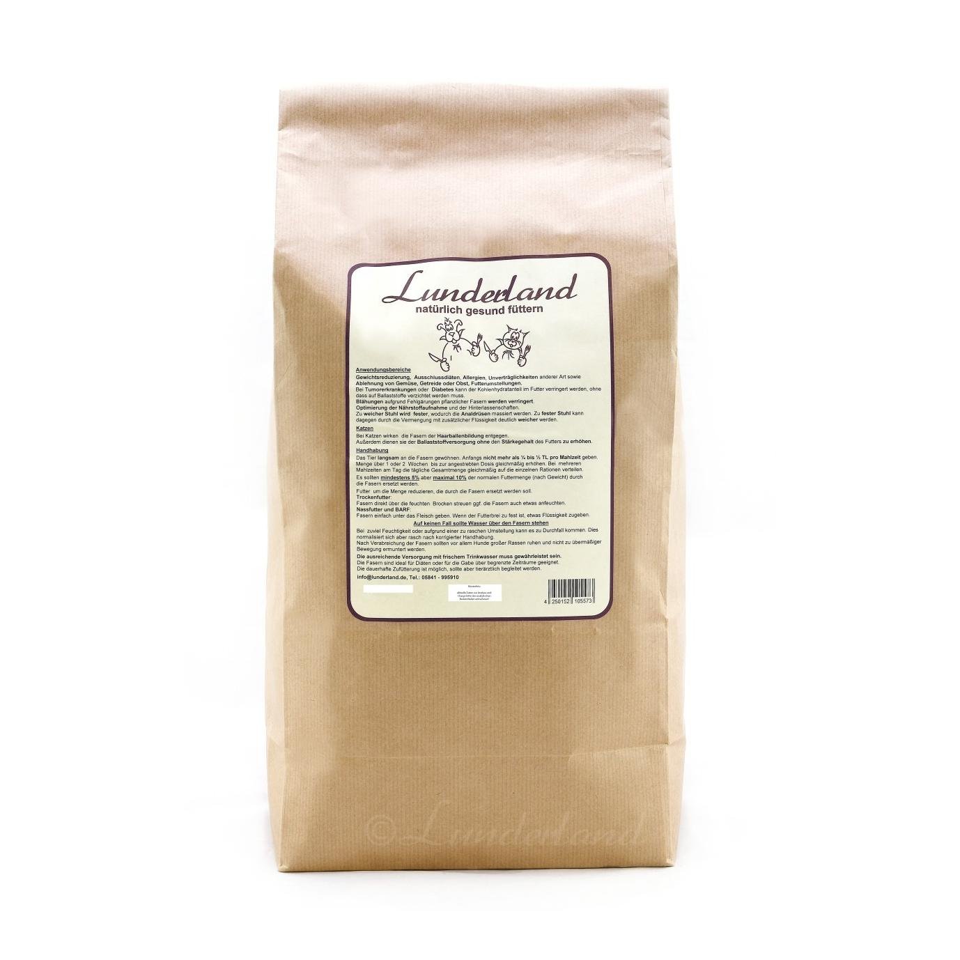 Ballaststofffasern - Einzelfuttermittel für Hunde und Katzen