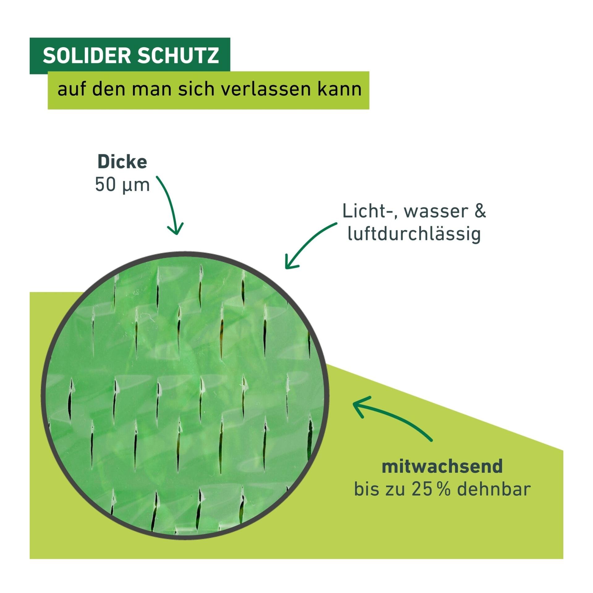 Windhager Frühbeet-Schlitzfolie - mitwachsend