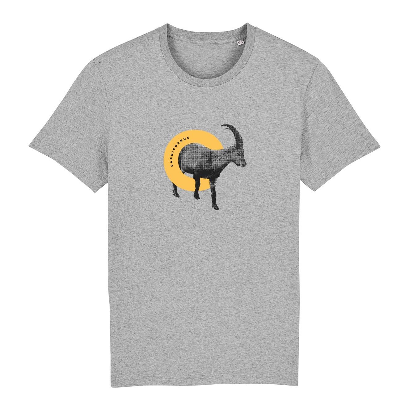 Capricornus Big5 Unisex T-Shirt – heather grey