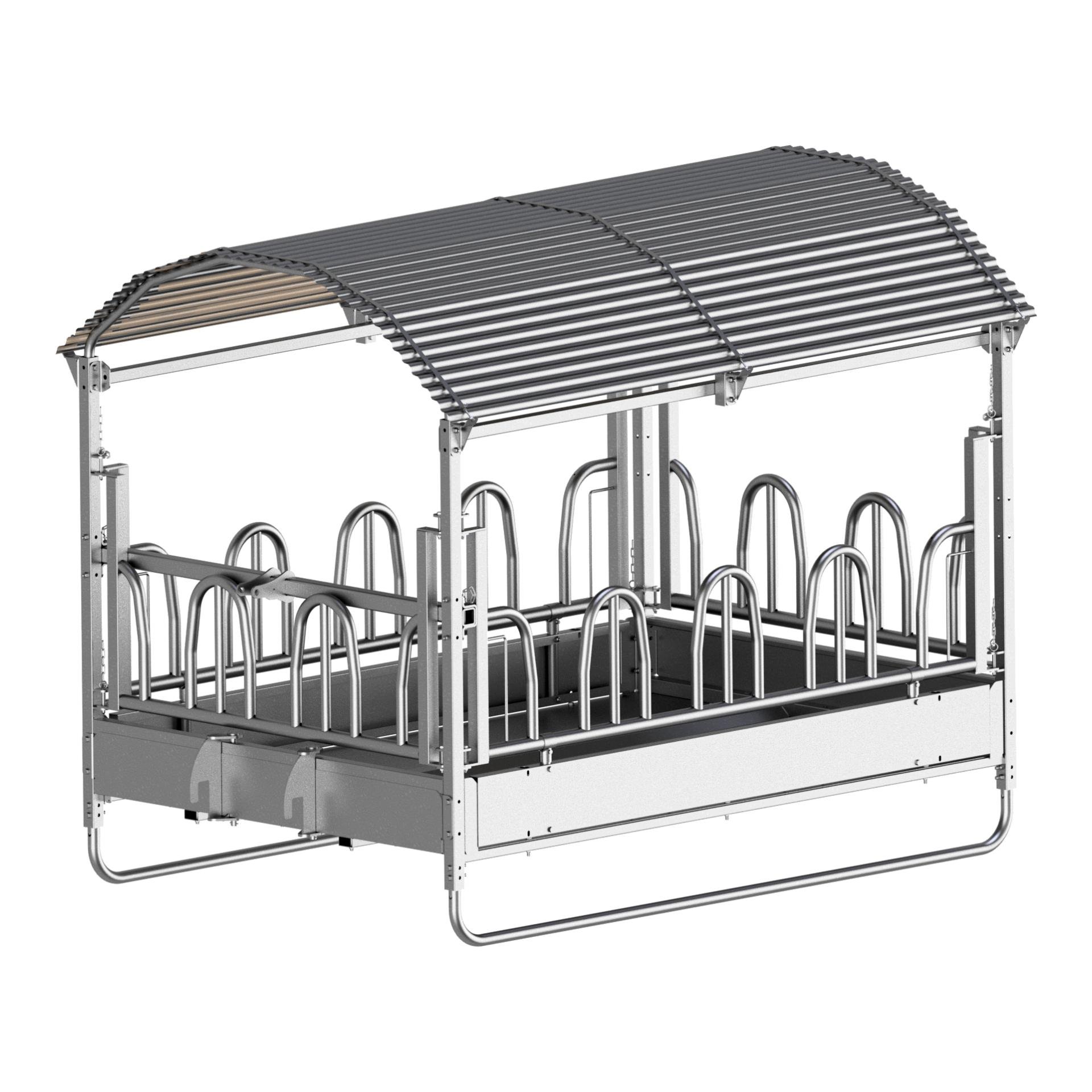 Grossballenraufe mit Palisadenfressgitter