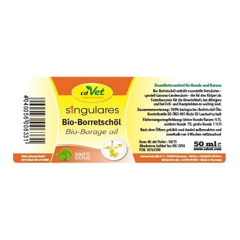 Singulares Bio-Borretschöl