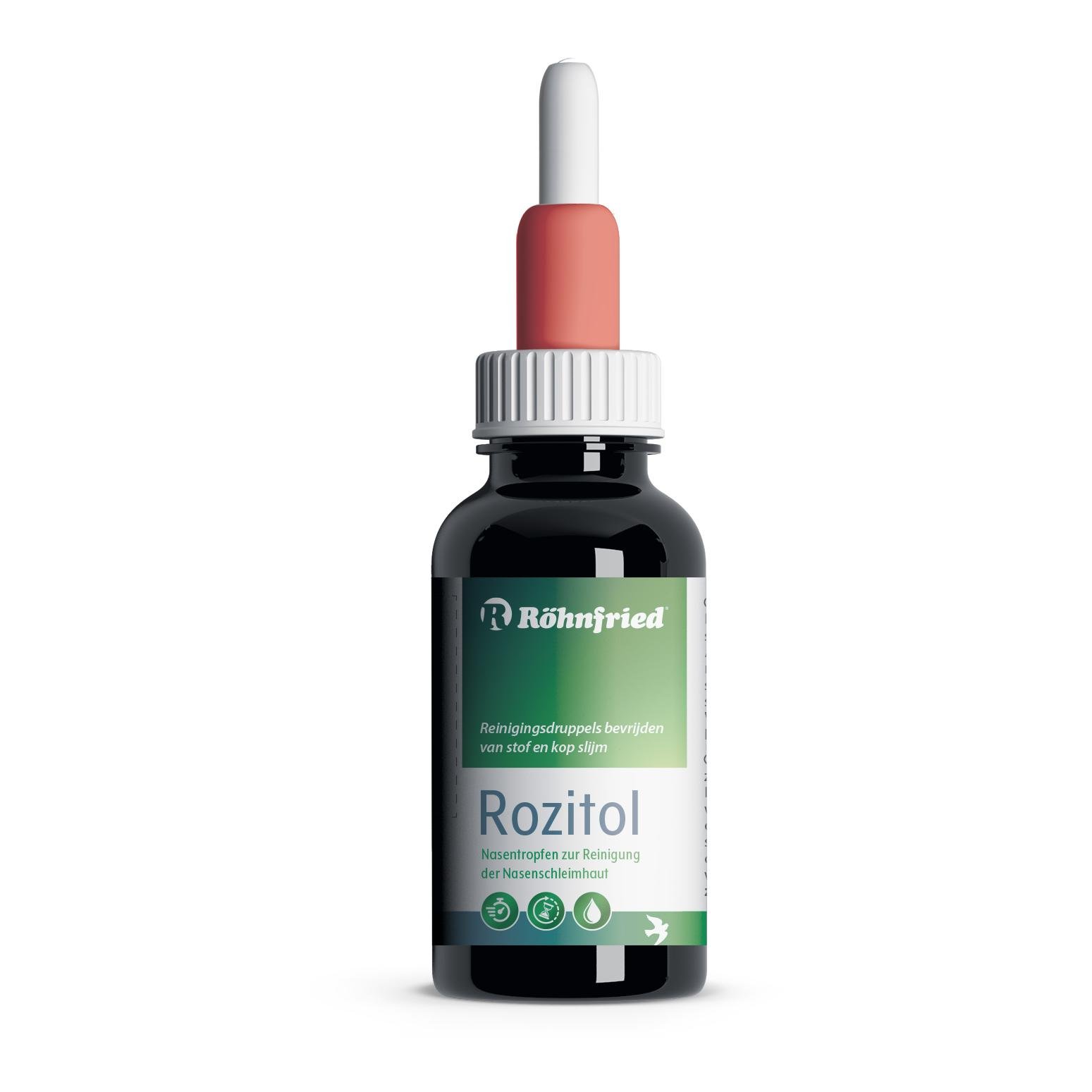 Rozitol - zur Reinigung der Nasenschleimhaut von Staub und Kopfschleim