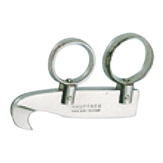 Fingermesser Hakenförmig