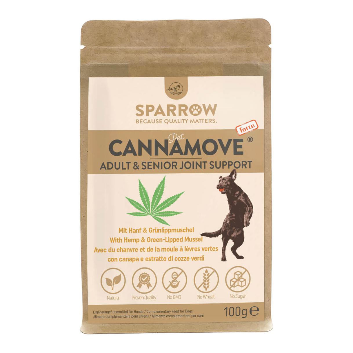 Image of Sparrow Pet CannaMove Forte Gelenk Fit Snacks bei Hauptner.ch