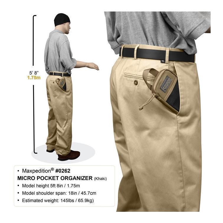 Micro Pocket Organizer - Schwarz