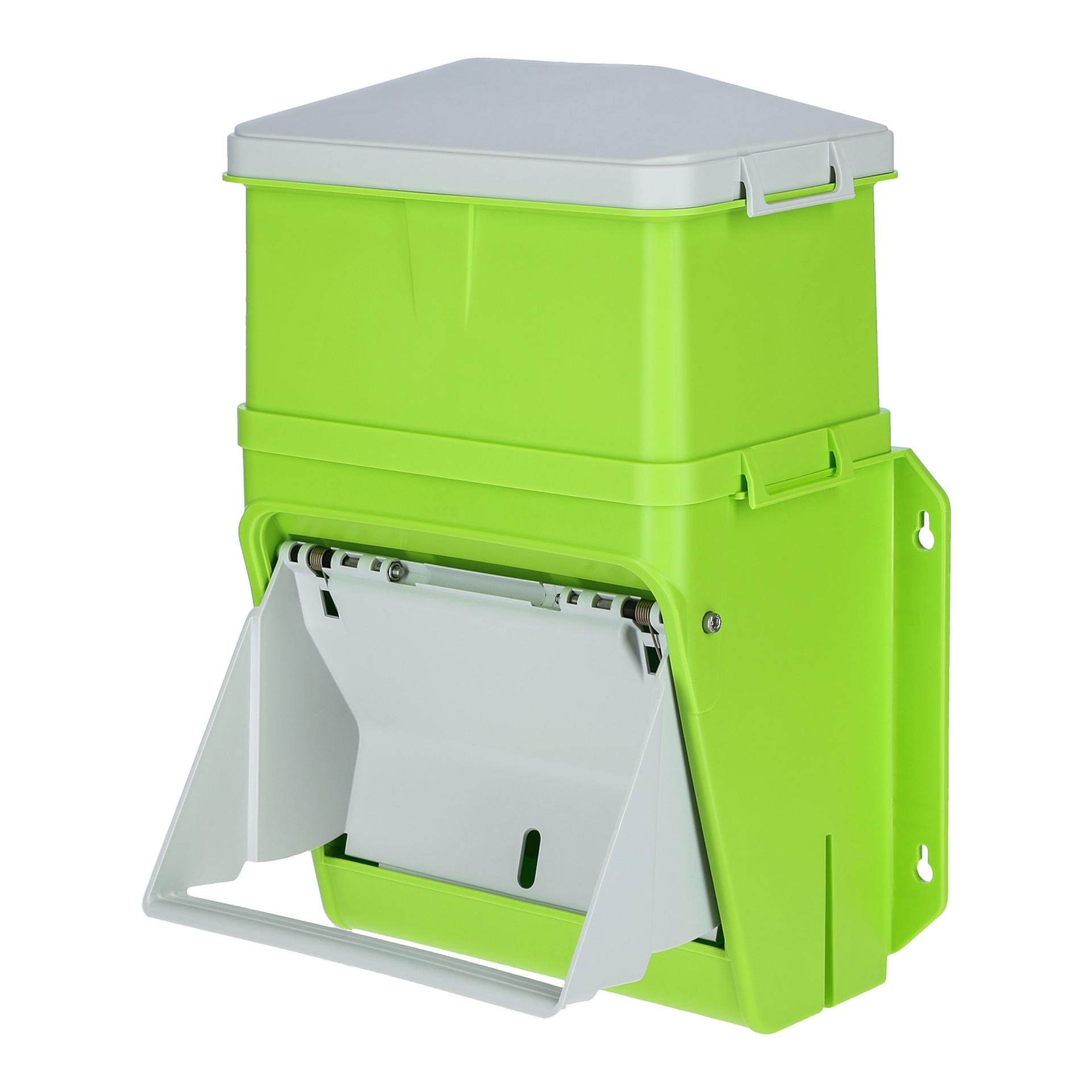 Futterautomat mit Schutzklappe