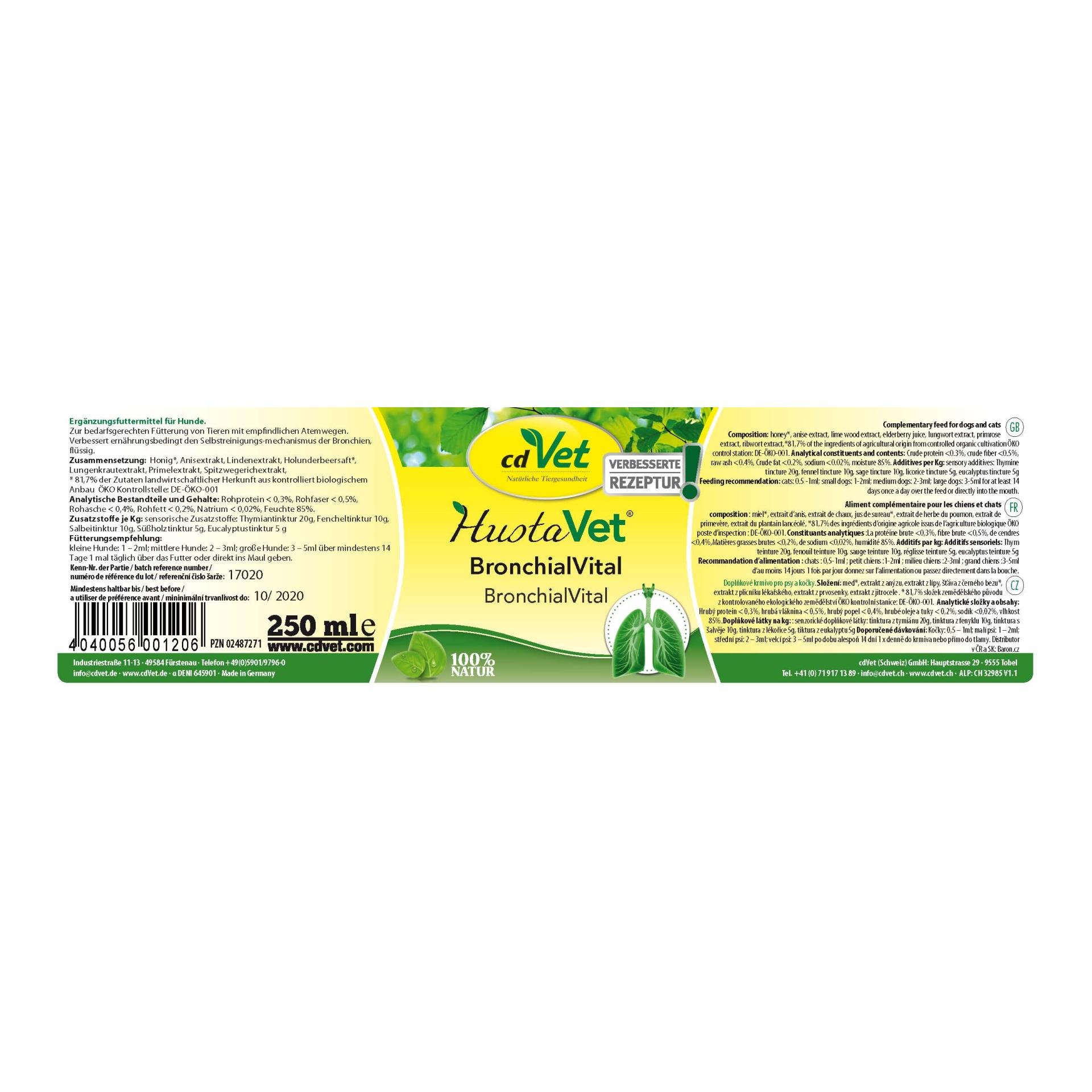 HustaVet BronchialVital 