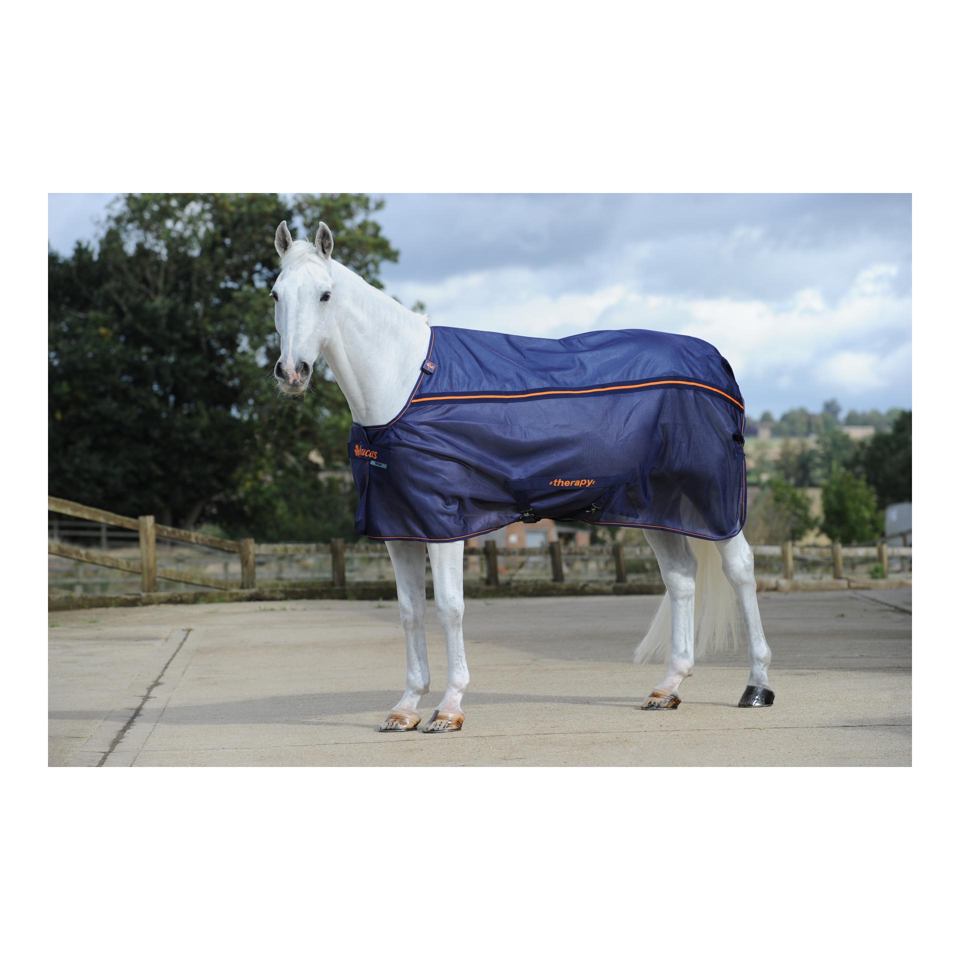 Therapy Decke Mesh Cooler - navy