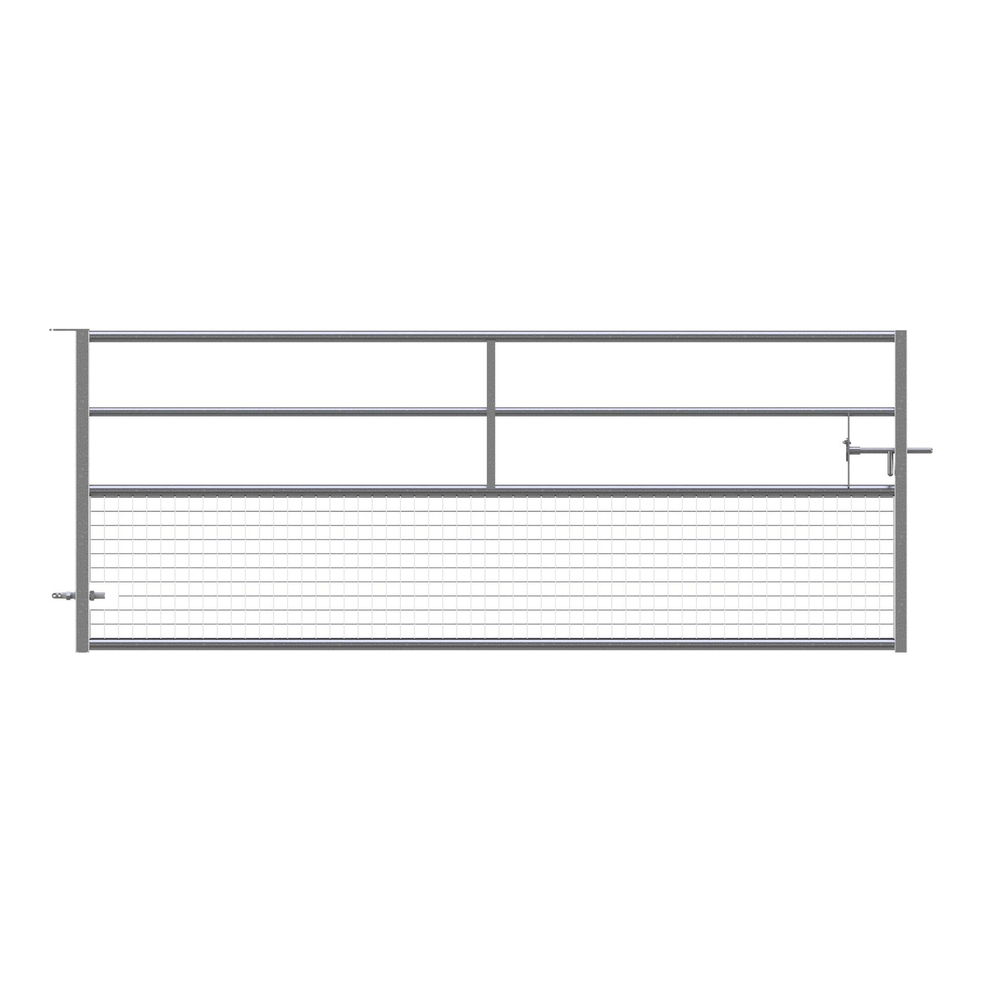 Weidezauntor - mit Gitter - Höhe 1.14 m
