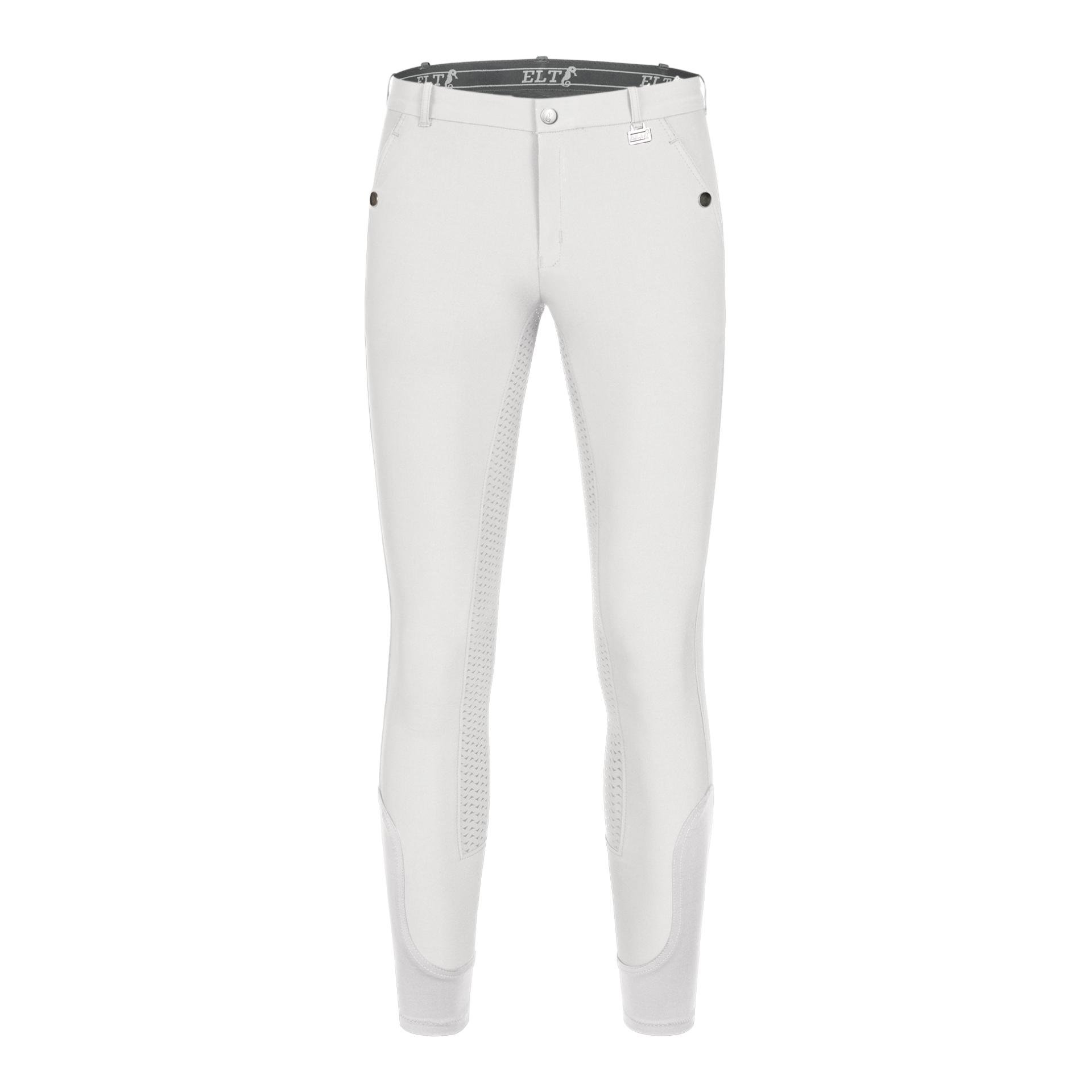 Pantalon d'équitation homme Micro Sport Silikon  - blanc