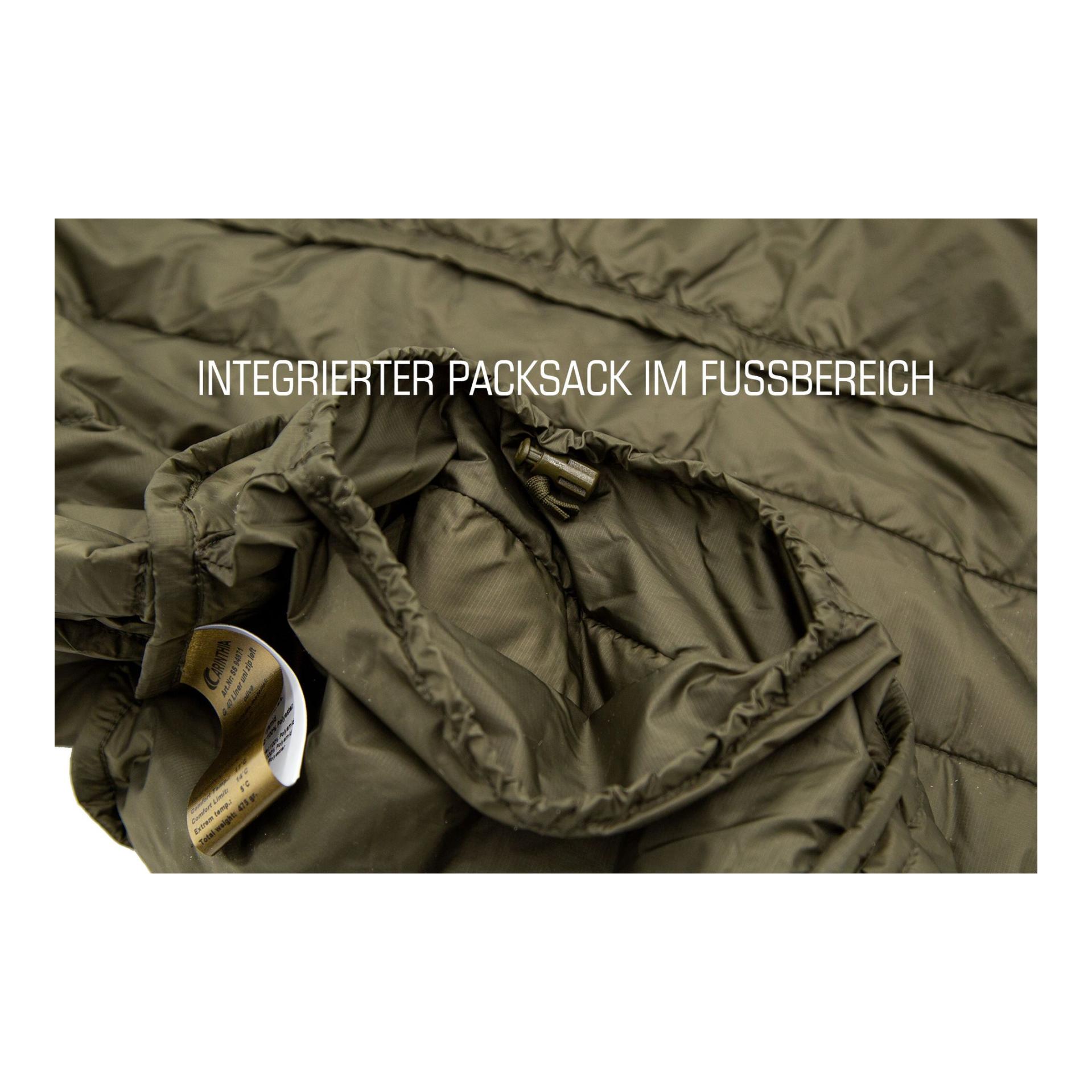 G40 Liner Schlafsack - Olive