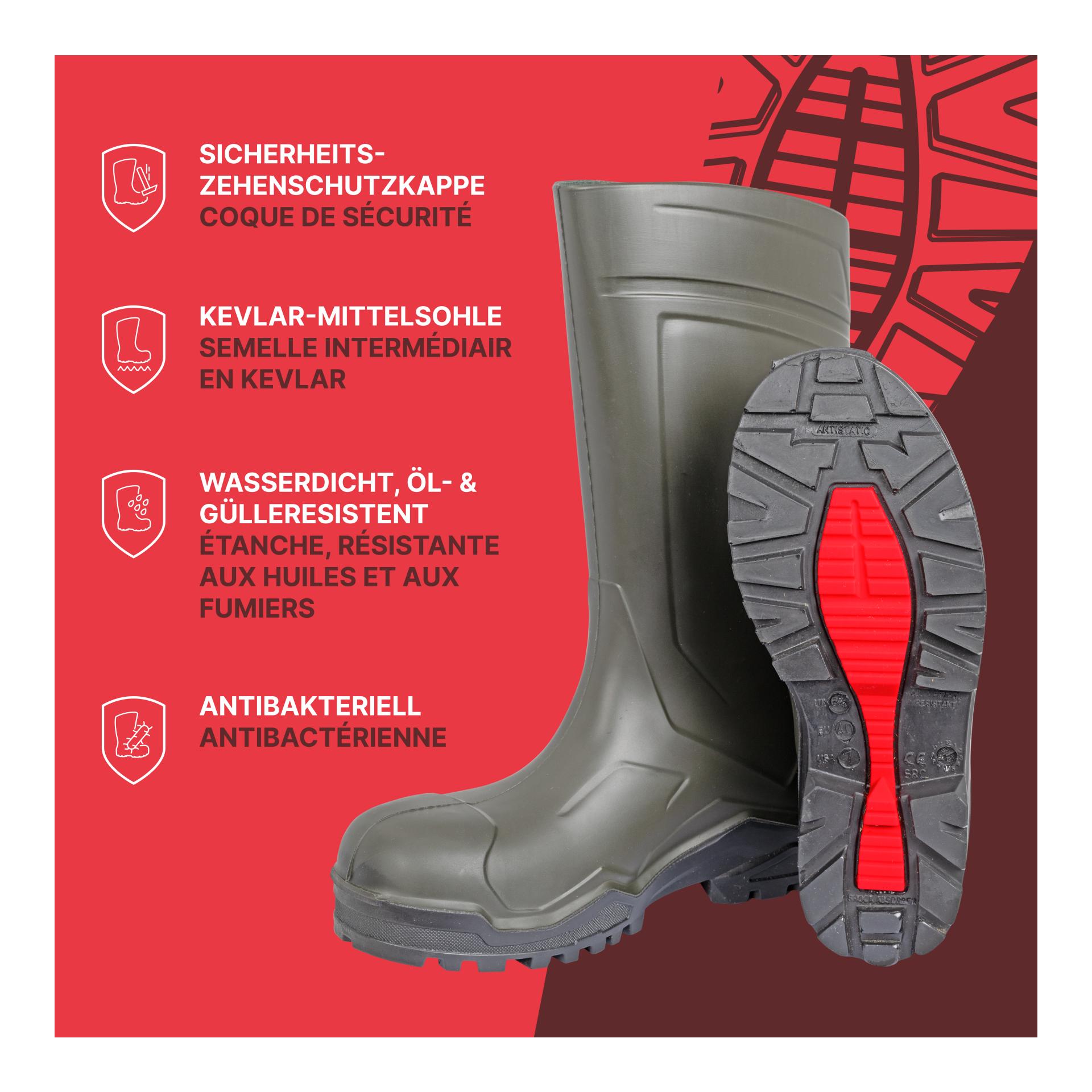 Bottes de sécurité High Performance Kevlar S5
