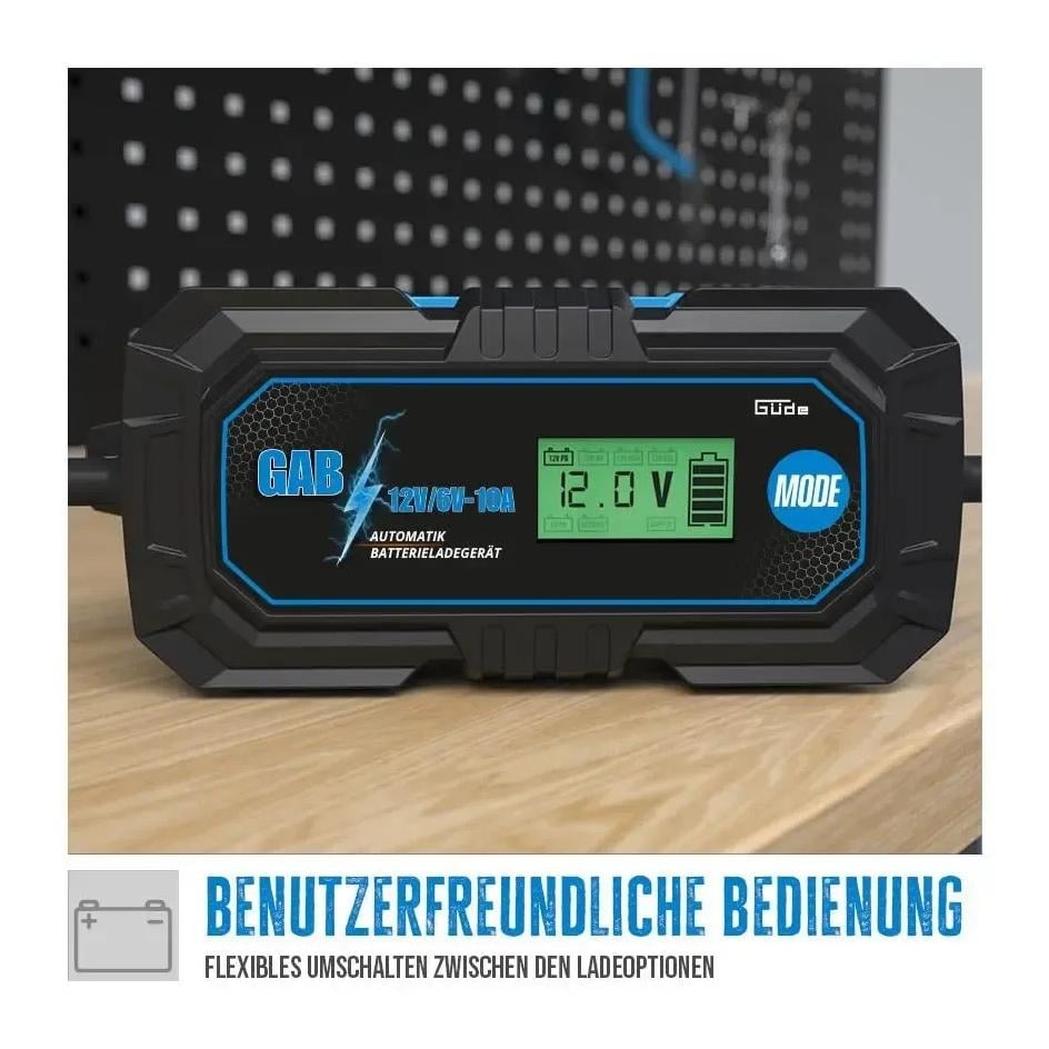 Automatik Batterieladegerät GAB 12V/6V-10A