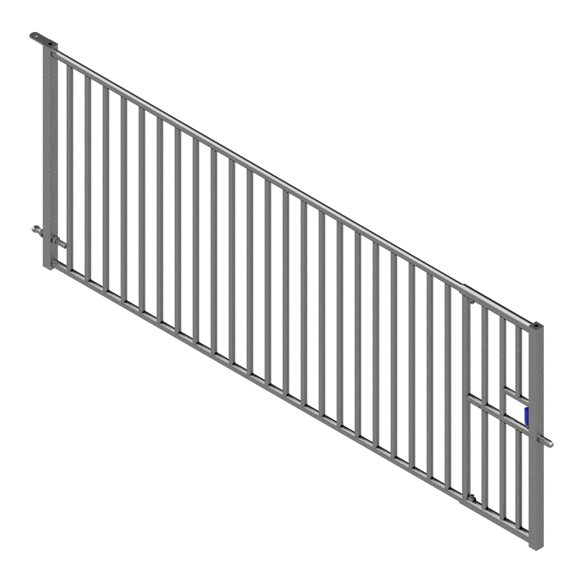 Portillon de séparation pour les veaux