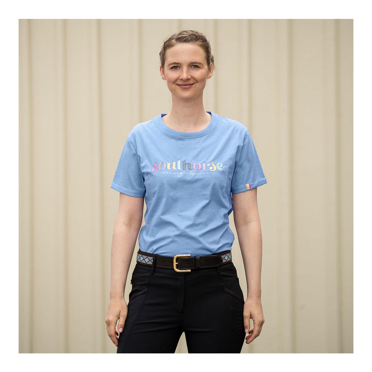 Tshirt "Soulhorse colorful letters"