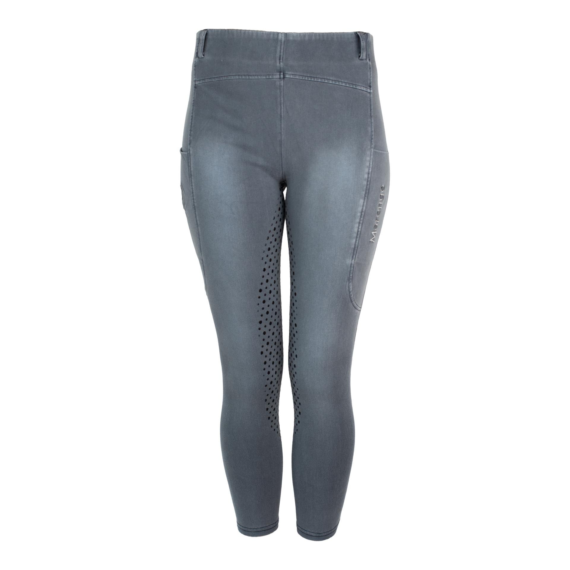 Reitleggings Jeans Fullgrip