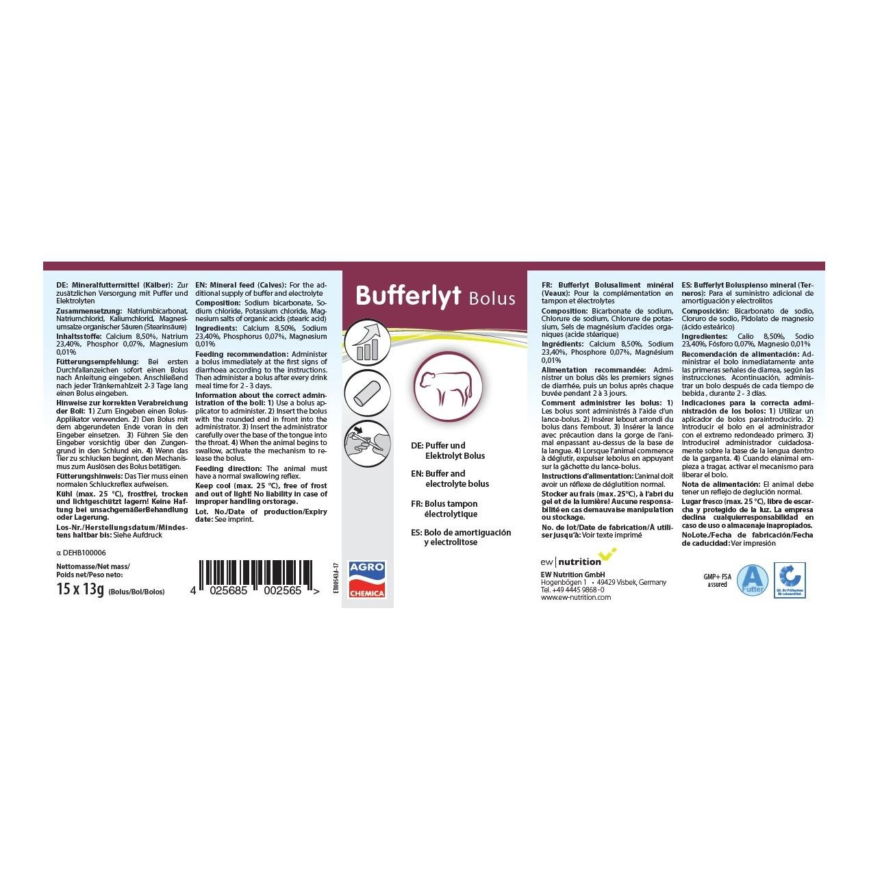 Bufferlyt Bolus - Puffer- und Elektrolyt Bolus