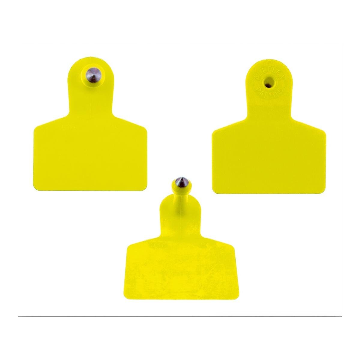 Image of Ohrmarken Allflex - MEDIUM gelb - Male Dornteil bei Hauptner.ch