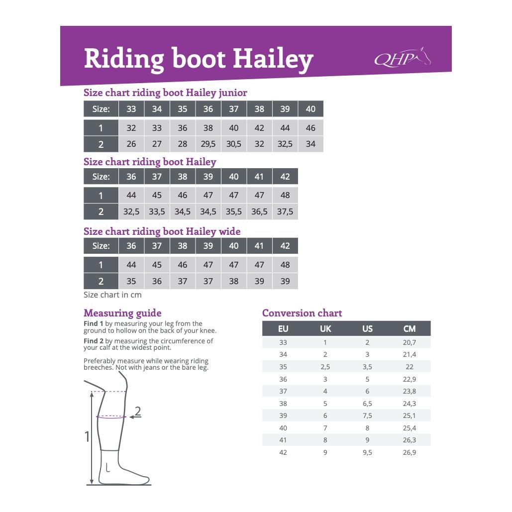 Bottes d’équitation Hailey Adult large