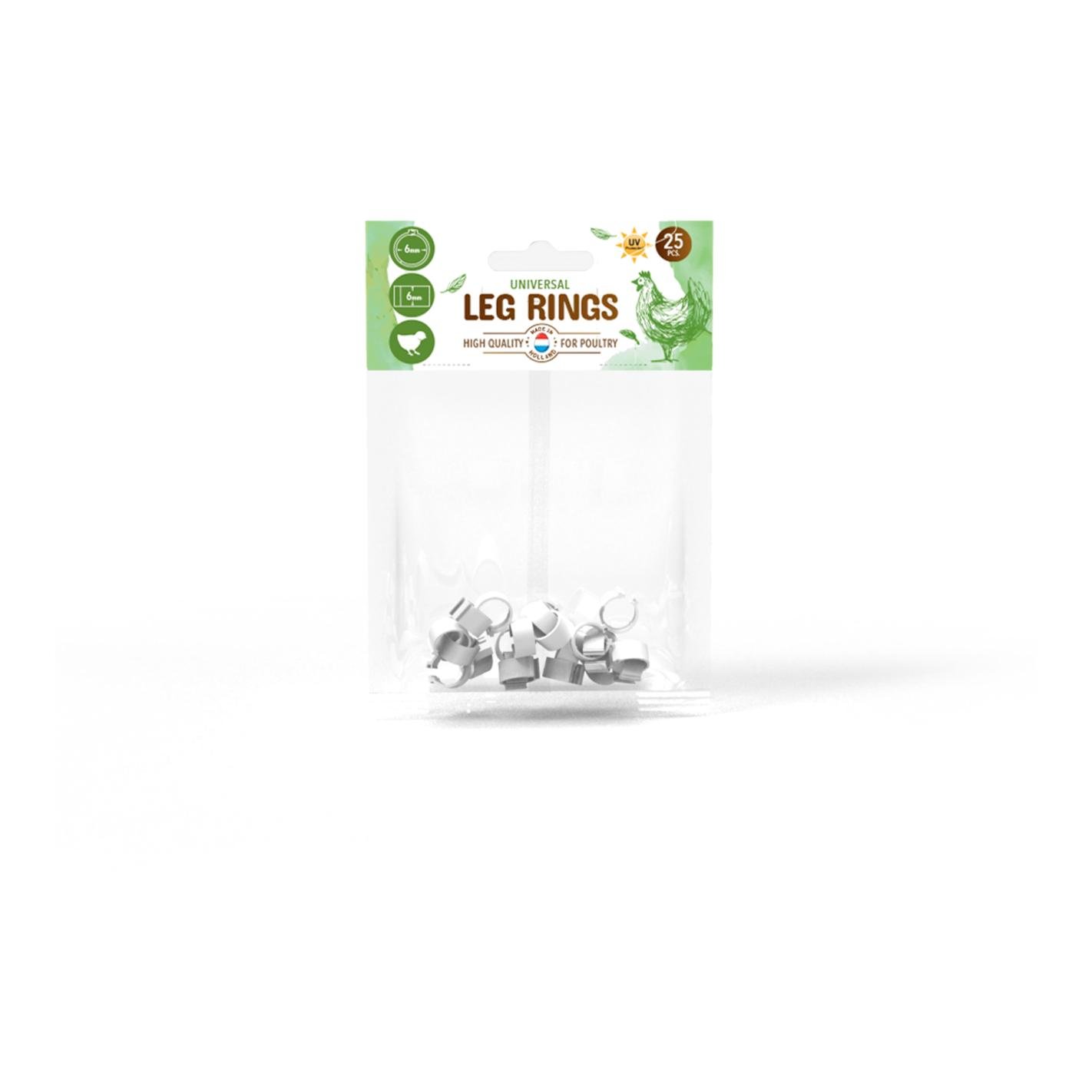 Anneaux de pied de poulet 25 pcs