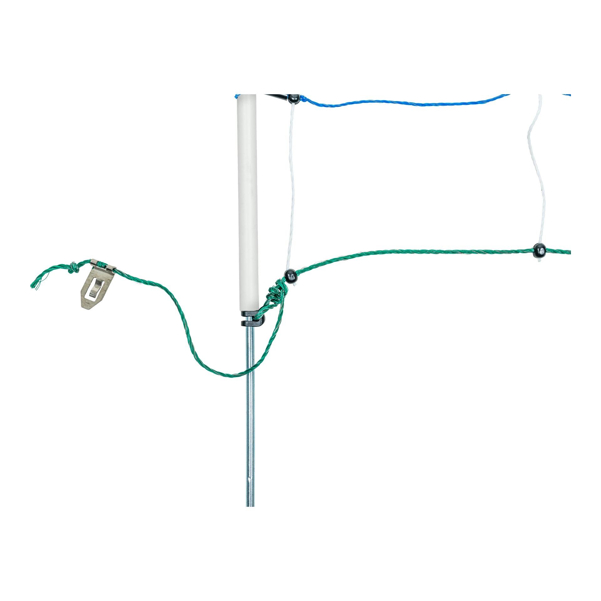 Hauptner Weidenetz "FlexiNet Swiss" - Einzelspitz (Altes Modell mit Erdungsklemme)