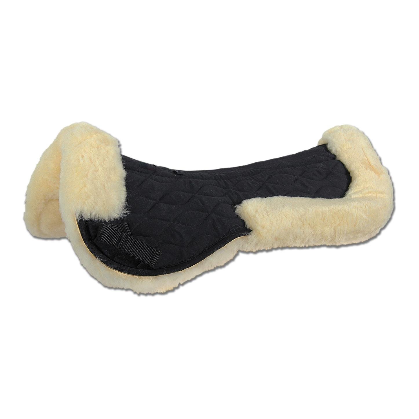 Lammfell-Sattelkissen