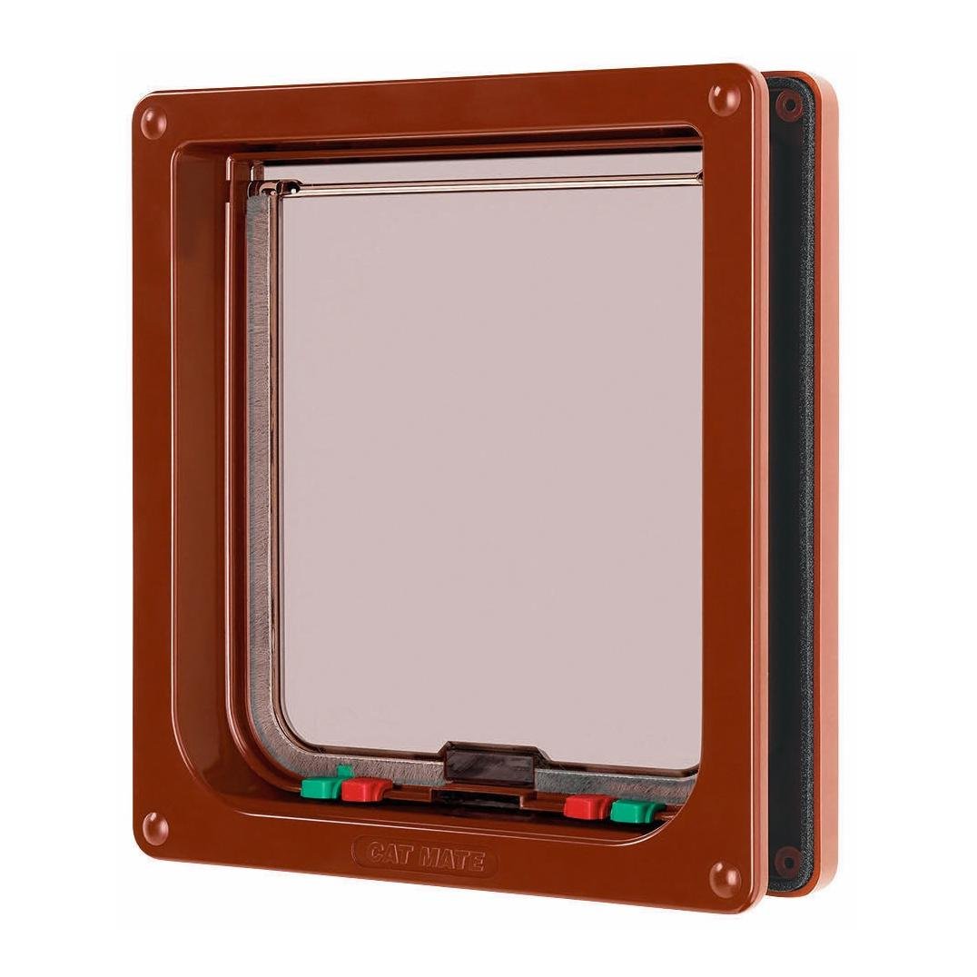 Image of Cat Mate 4-Wege Katzentüre XL - Rot - bei Hauptner.ch