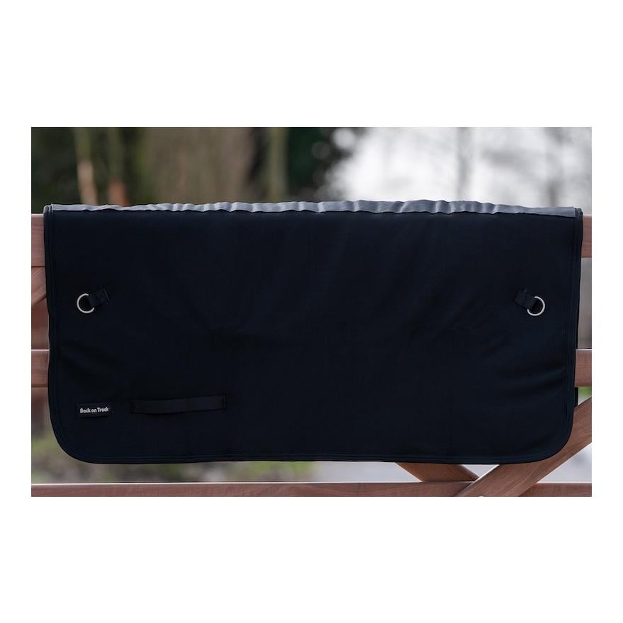 Rückenwärmer 100 x 100 cm - schwarz