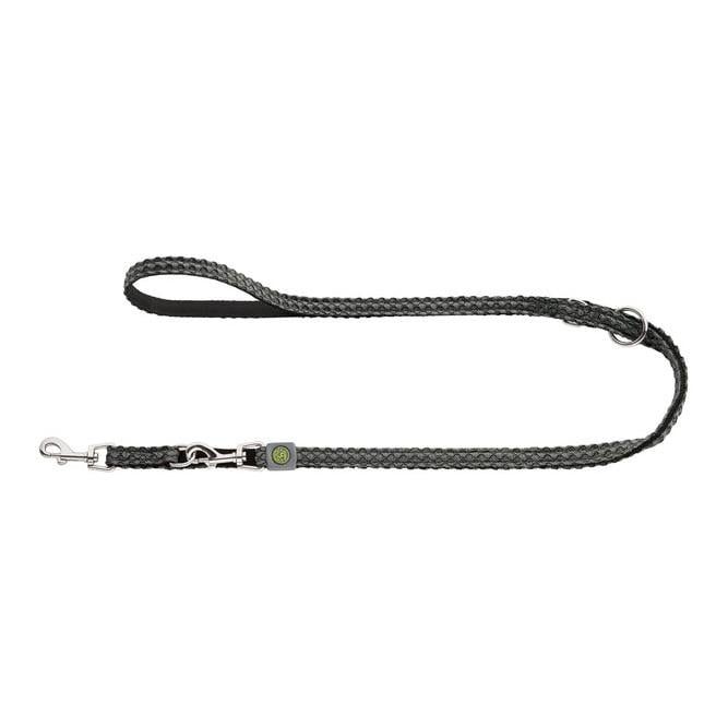 Verstellbare Führleine Hilo - grau