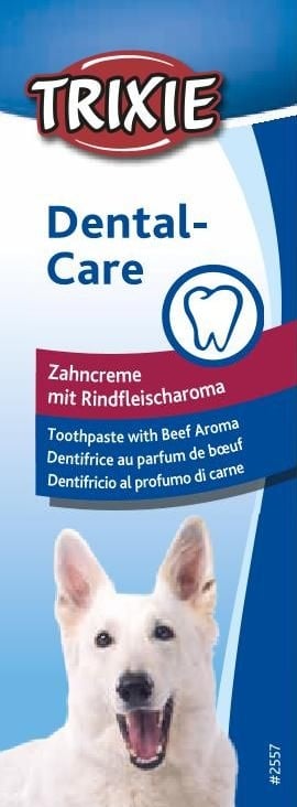 TRIXIE Hunde Zahncreme Rindfleischaroma