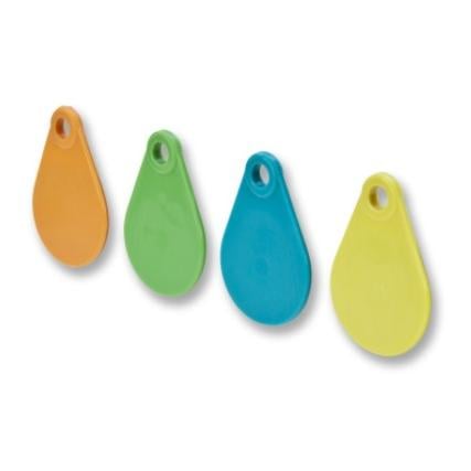 Identifikationsanhänger für Ziegen und Schafe - 50 Stück - blau