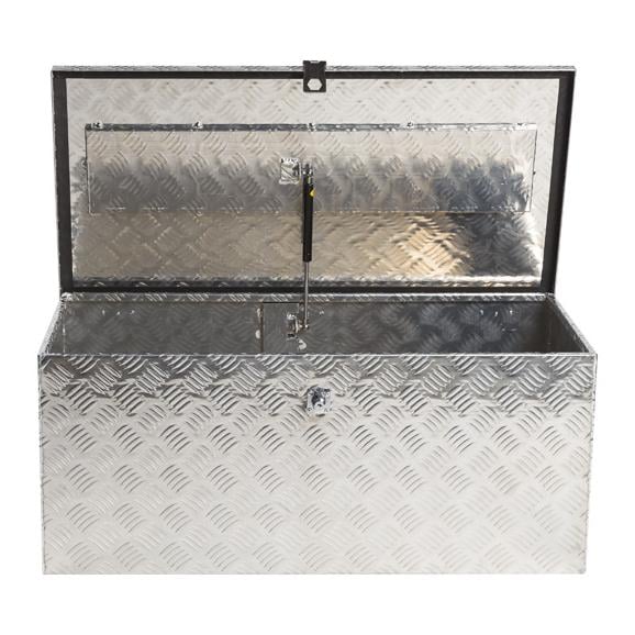 Aluriffelblechbox abschliessbar