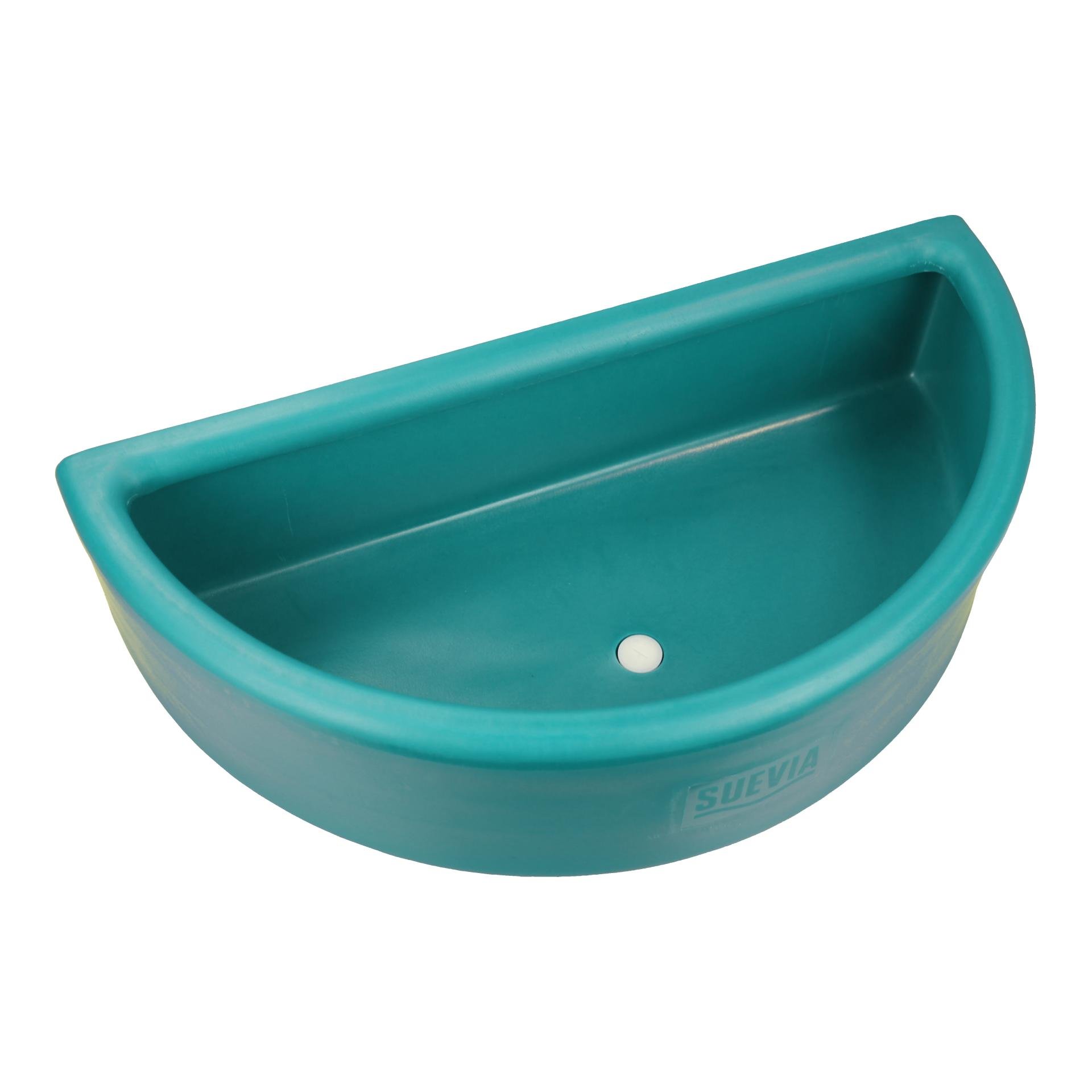 Image of Suevia Halbrunder Futtertrog - Grün - bei Hauptner.ch