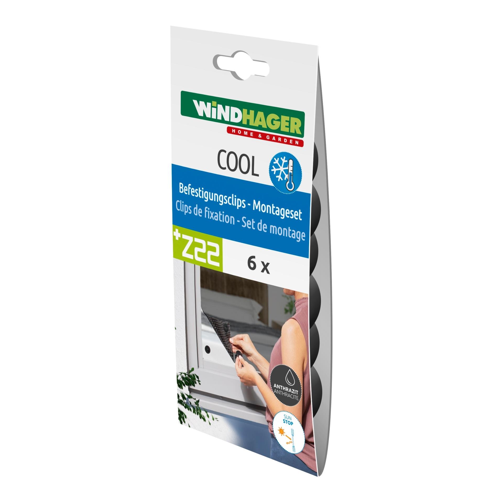 Accessoires Crochets de montage adhésifs pour protection thermique