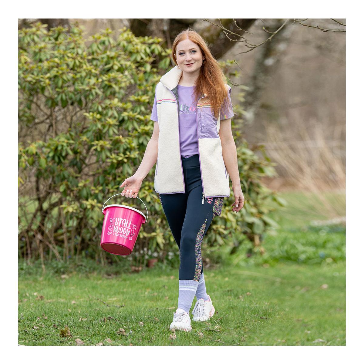 Teddyfleece Weste Rainbow Unicorn