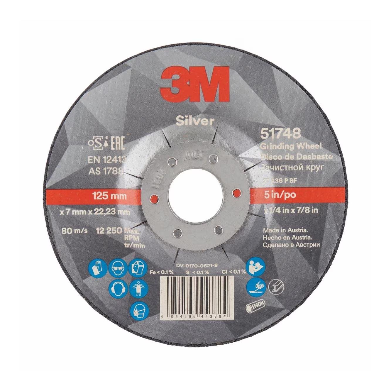 Silver Schruppscheibe